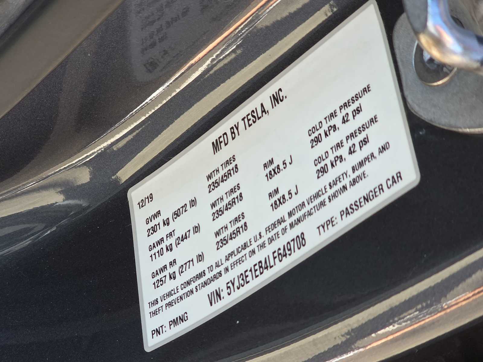 Thumbnail: 2020 Tesla Model 3 - 25