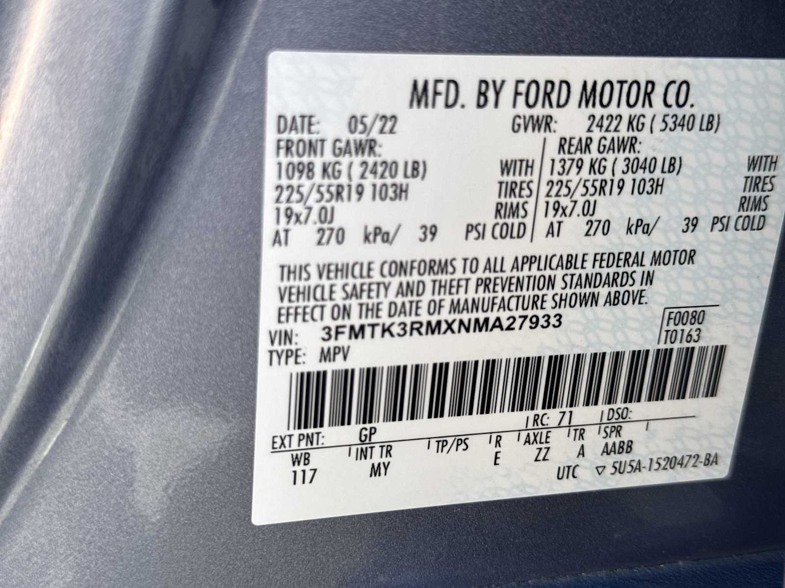 Thumbnail: 2022 Ford Mustang Mach-E - 25