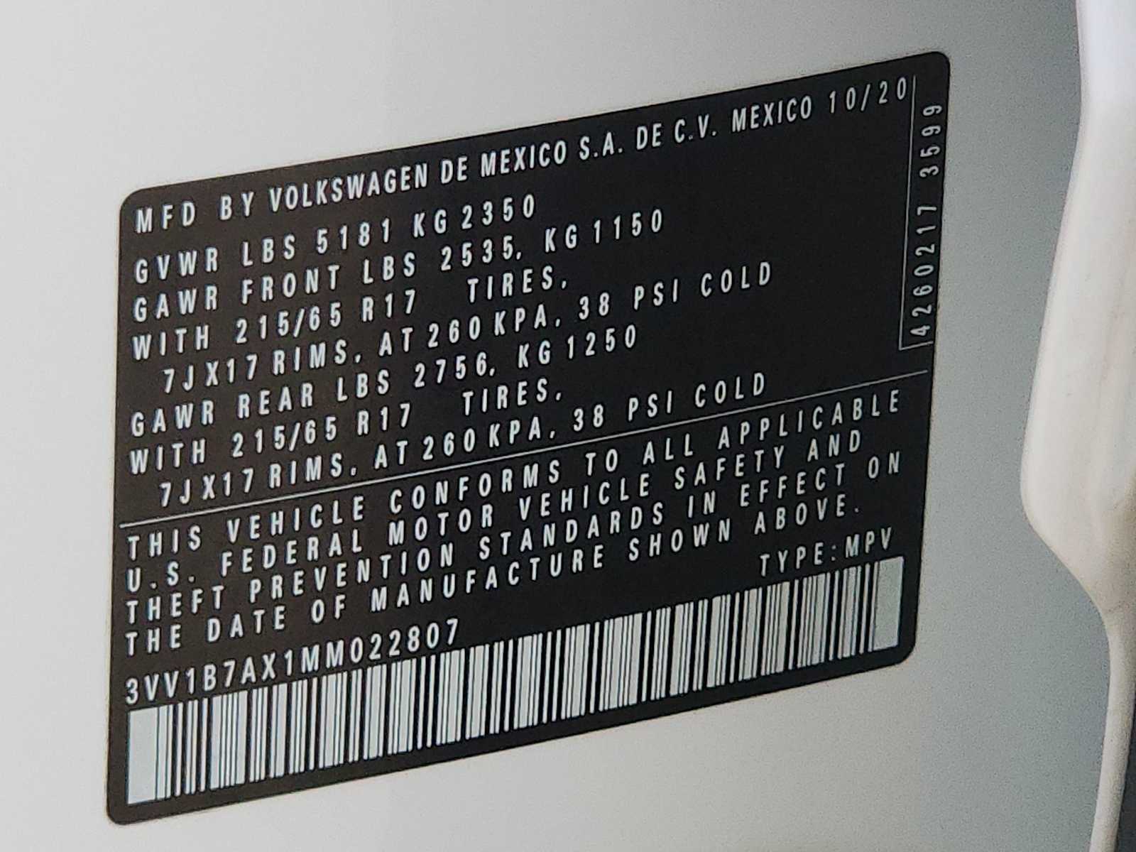 Thumbnail: 2021 Volkswagen Tiguan - 24