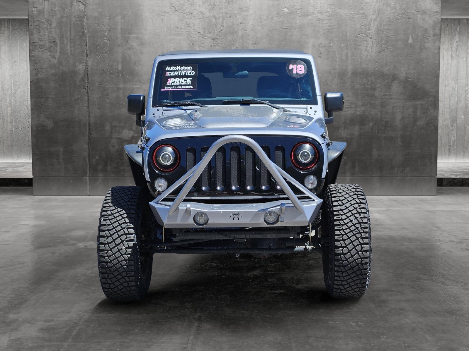 Used 2018 Jeep Wrangler JK Unlimited Willys Wheeler with VIN 1C4BJWDG2JL834884 for sale in Las Vegas, NV