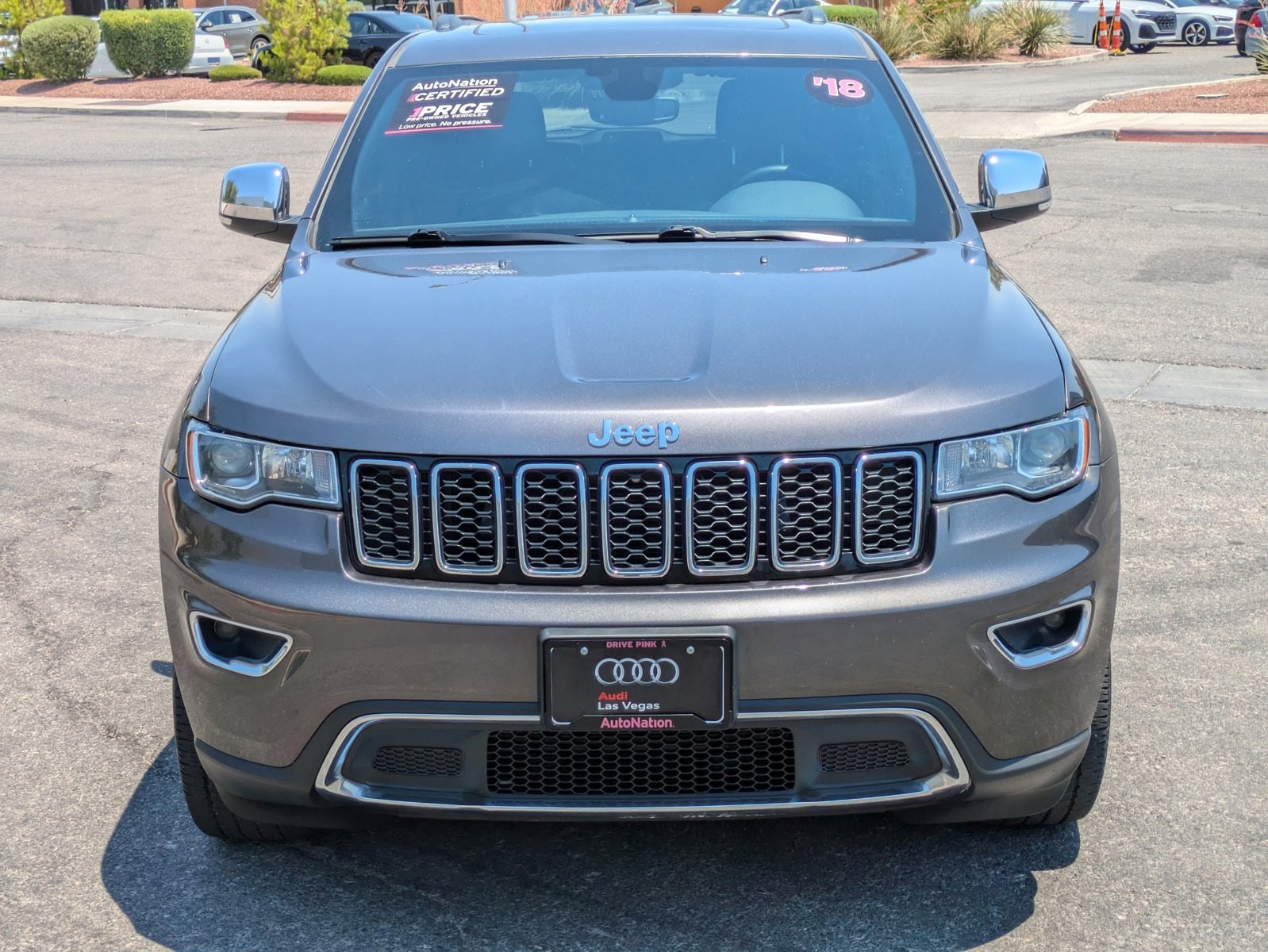 Used 2018 Jeep Grand Cherokee Limited with VIN 1C4RJFBG1JC389281 for sale in Las Vegas, NV