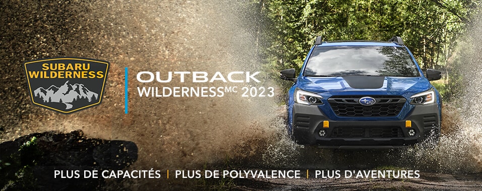 Subaru Outback Wilderness 2023 - Desjardins Subaru