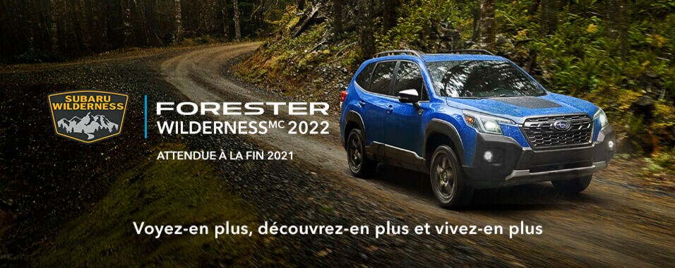 Subaru Forester Wilderness 2022 - Desjardins Subaru