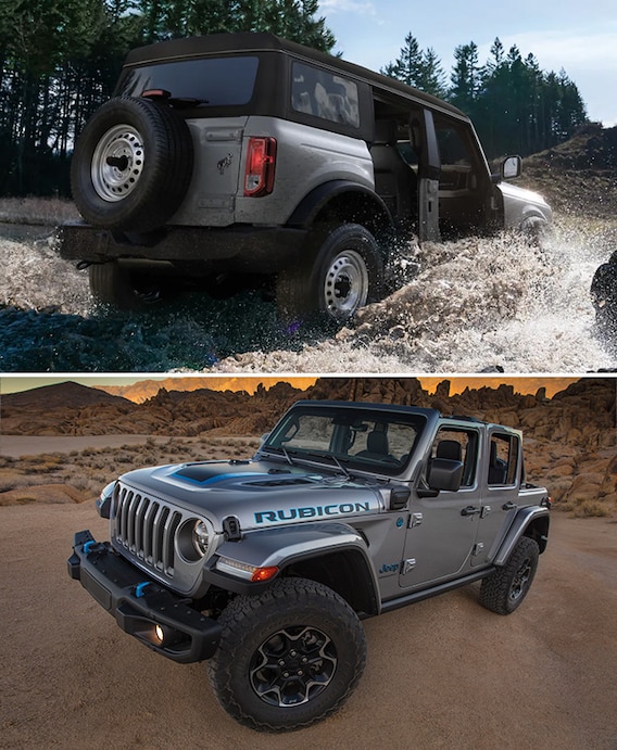 Ford Bronco Vs. Jeep Wrangler: Size, Specs, MPG