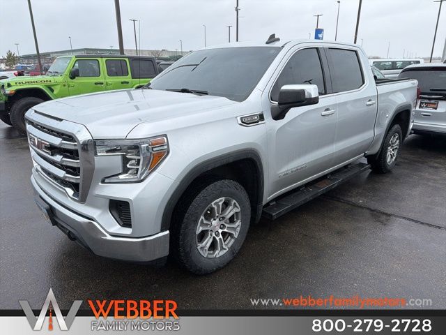 Used 2019 GMC Sierra 1500 SLE with VIN 3GTU9BEDXKG142241 for sale in Detroit Lakes, Minnesota