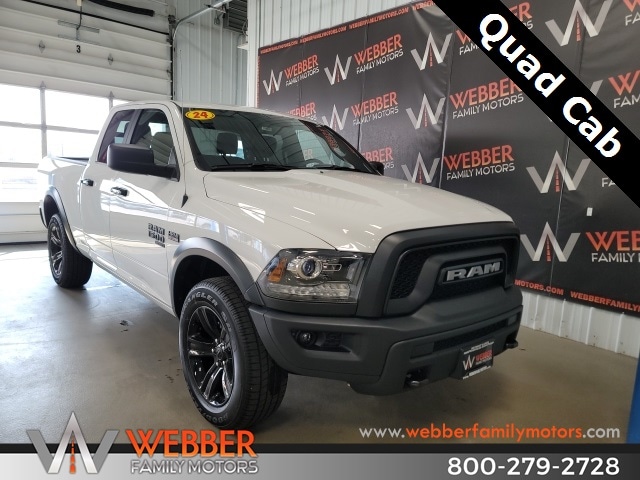 Used 2024 RAM Ram 1500 Classic Warlock with VIN 1C6RR7GT4RS138834 for sale in Detroit Lakes, Minnesota