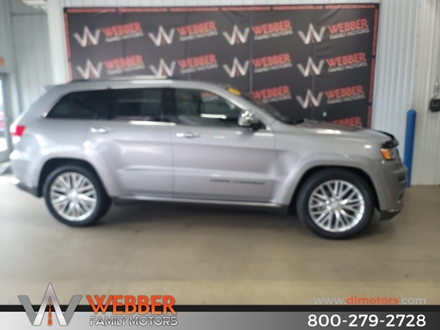 Used 2018 Jeep Grand Cherokee Summit with VIN 1C4RJFJG4JC324863 for sale in Detroit Lakes, Minnesota