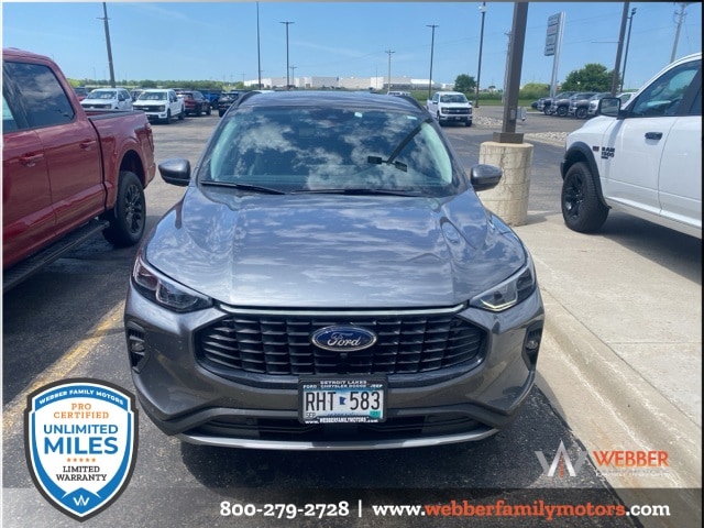 Used 2024 Ford Escape Platinum with VIN 1FMCU9JA6RUB56820 for sale in Detroit Lakes, Minnesota