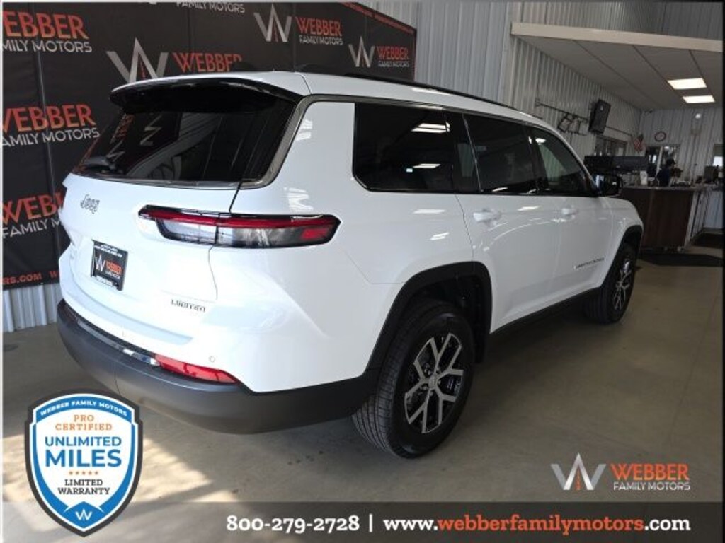 New 2025 Jeep Grand Cherokee L LIMITED 4X4 Sport Utility