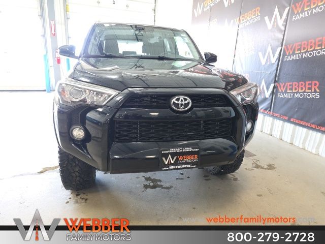 Used 2018 Toyota 4Runner SR5 with VIN JTEBU5JR4J5557856 for sale in Detroit Lakes, Minnesota