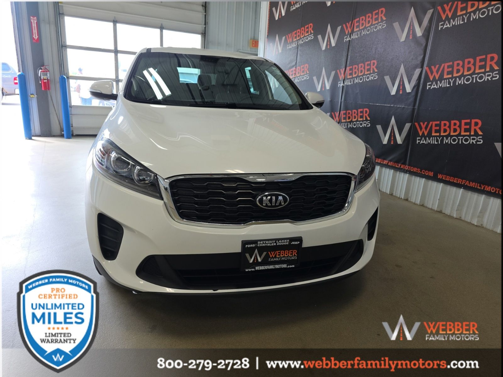 Used 2019 Kia Sorento LX with VIN 5XYPGDA56KG487570 for sale in Detroit Lakes, Minnesota