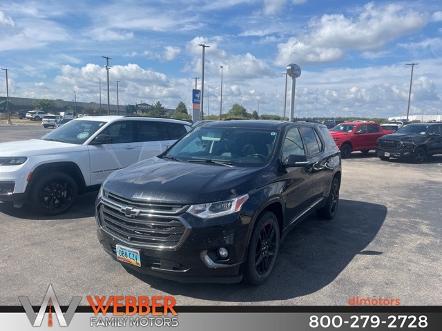 Used 2020 Chevrolet Traverse Premier with VIN 1GNEVKKW7LJ116306 for sale in Detroit Lakes, Minnesota