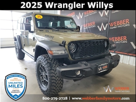 2025 Jeep Wrangler 4-DOOR WILLYS Sport Utility