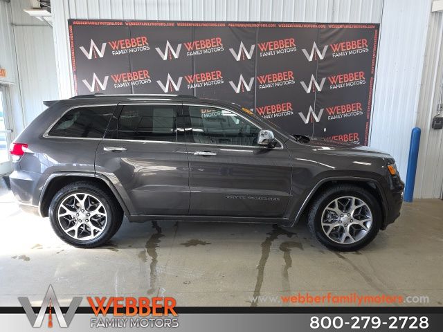 Used 2020 Jeep Grand Cherokee Overland with VIN 1C4RJFCG9LC327726 for sale in Detroit Lakes, Minnesota