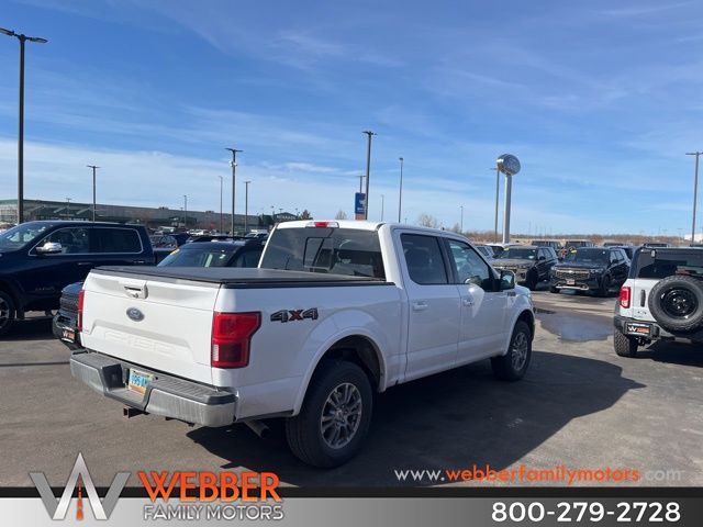 Used 2020 Ford F-150 Lariat with VIN 1FTEW1E58LFA27110 for sale in Detroit Lakes, Minnesota
