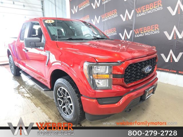 Used 2023 Ford F-150 XL with VIN 1FTEX1EP1PKD77450 for sale in Detroit Lakes, Minnesota