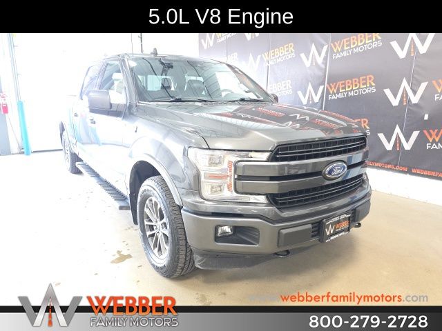 Used 2019 Ford F-150 Lariat with VIN 1FTFW1E54KKE49692 for sale in Detroit Lakes, Minnesota