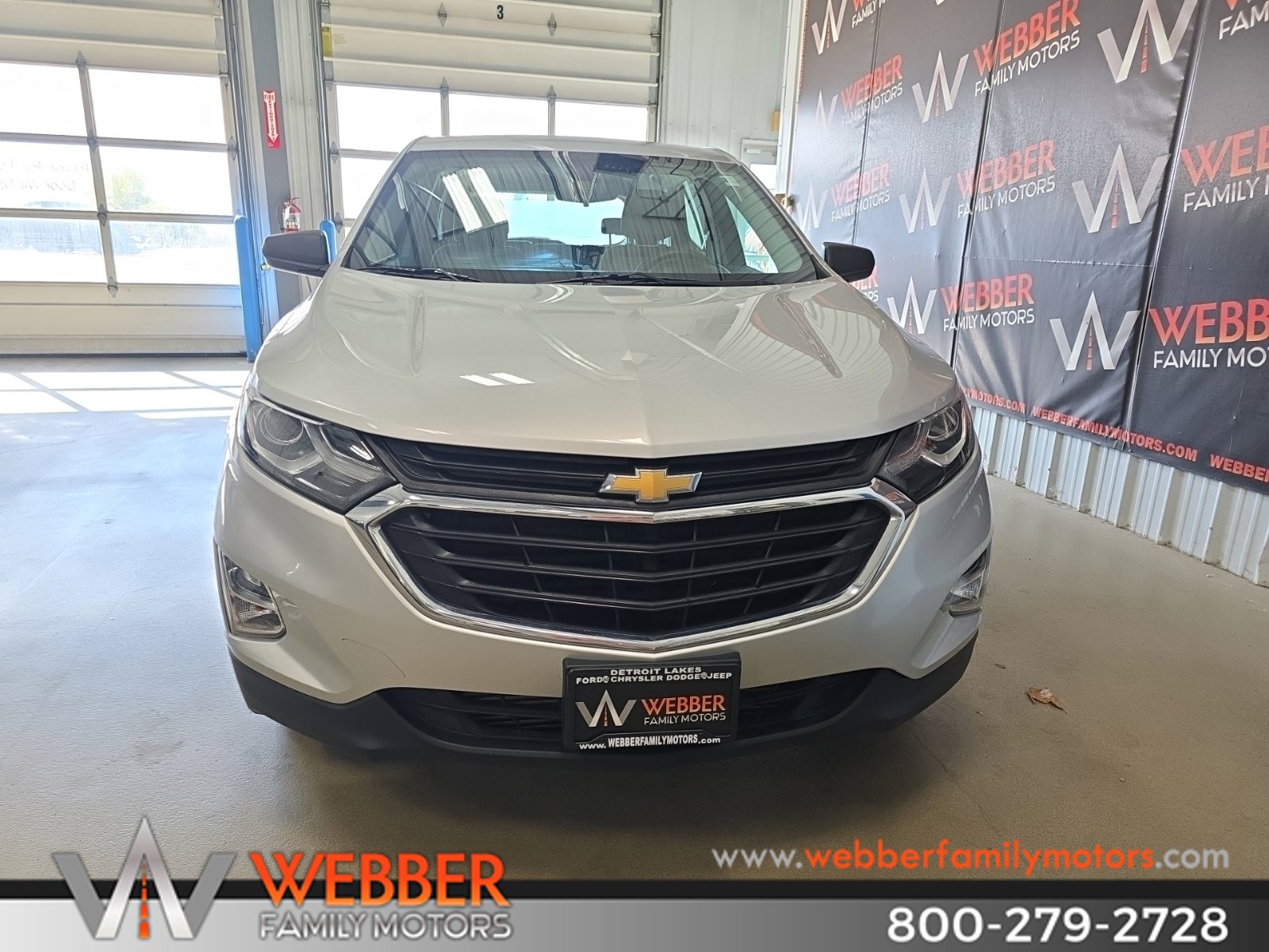 Used 2019 Chevrolet Equinox LS with VIN 3GNAXHEV9KS656378 for sale in Detroit Lakes, MN
