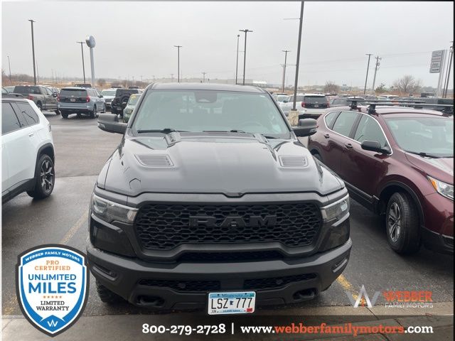 Used 2025 RAM Ram 1500 Pickup Rebel with VIN 1C6SRFLP6SN547135 for sale in Detroit Lakes, Minnesota