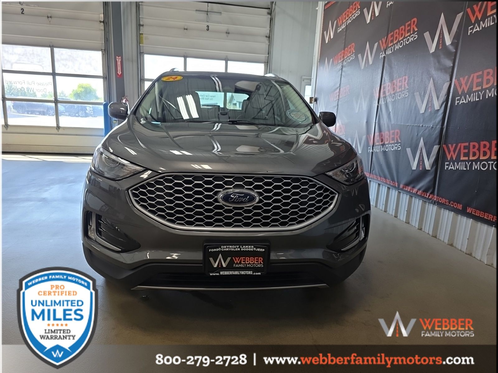 Used 2024 Ford Edge SEL with VIN 2FMPK4J93RBB19696 for sale in Detroit Lakes, Minnesota