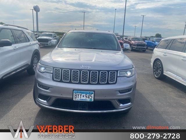 Used 2018 Jeep Grand Cherokee Summit with VIN 1C4RJFJG4JC324863 for sale in Detroit Lakes, Minnesota