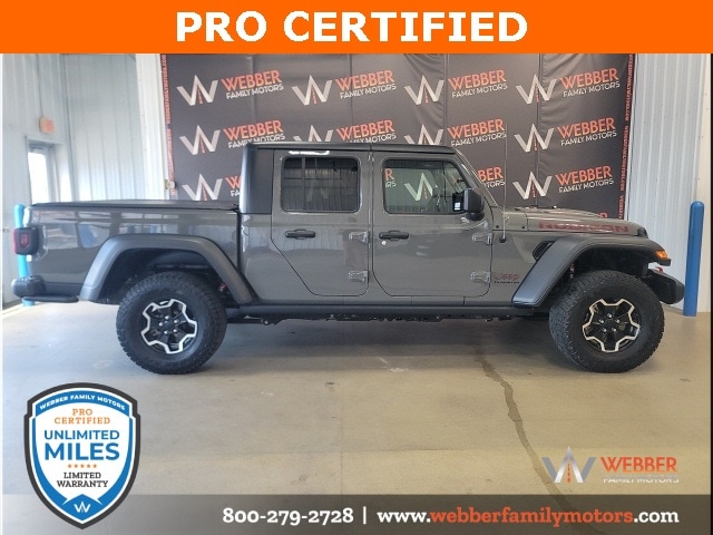 Used 2021 Jeep Gladiator Rubicon with VIN 1C6JJTBG0ML506274 for sale in Detroit Lakes, Minnesota