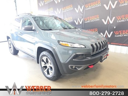 Used 2014 Jeep Cherokee Trailhawk SUV for Sale near Fargo, ND