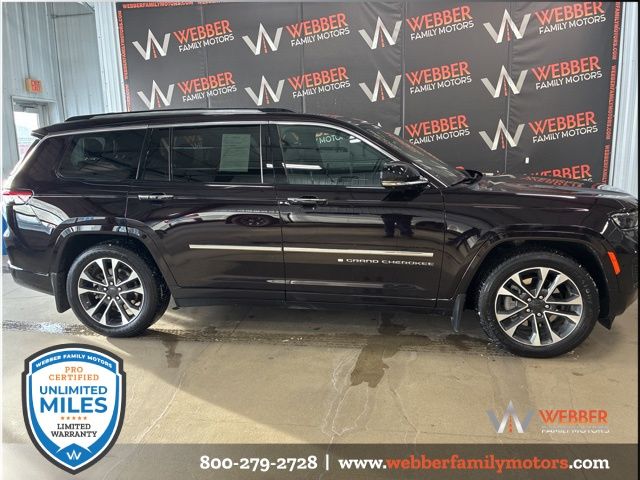 Used 2023 Jeep Grand Cherokee L Overland with VIN 1C4RJKDG7P8742236 for sale in Detroit Lakes, Minnesota