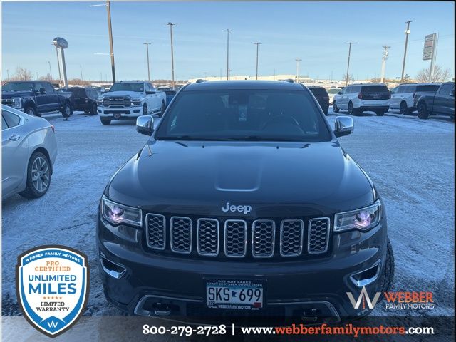 Used 2020 Jeep Grand Cherokee Overland with VIN 1C4RJFCG9LC327726 for sale in Detroit Lakes, Minnesota