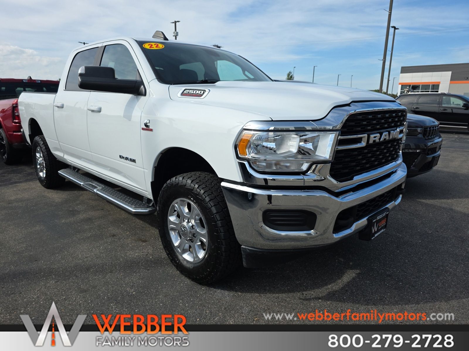 Used 2022 RAM Ram 2500 Pickup Big Horn with VIN 3C6UR5DLXNG423123 for sale in Detroit Lakes, Minnesota