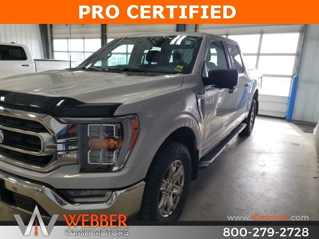 Used 2021 Ford F-150 XLT with VIN 1FTFW1E85MKE23972 for sale in Detroit Lakes, MN