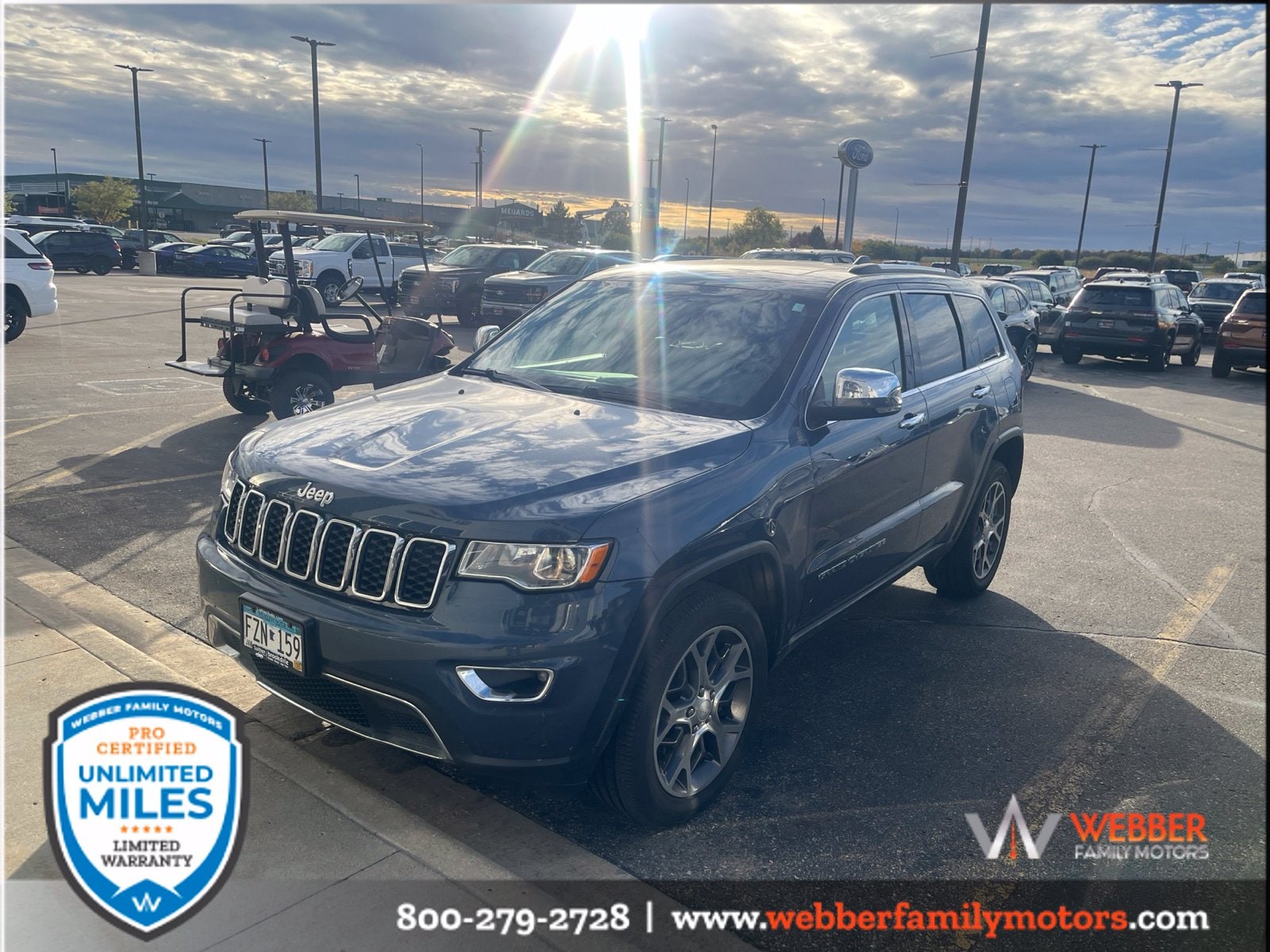 Used 2021 Jeep Grand Cherokee Limited with VIN 1C4RJFBGXMC590407 for sale in Detroit Lakes, Minnesota