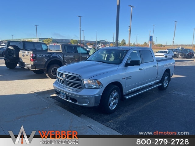Used 2014 RAM Ram 1500 Pickup SLT with VIN 1C6RR7TT9ES396072 for sale in Detroit Lakes, Minnesota