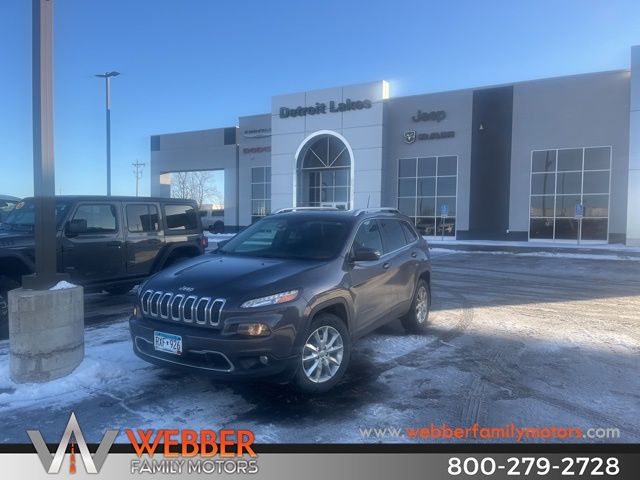 Used 2016 Jeep Cherokee Limited with VIN 1C4PJMDS2GW132697 for sale in Detroit Lakes, Minnesota