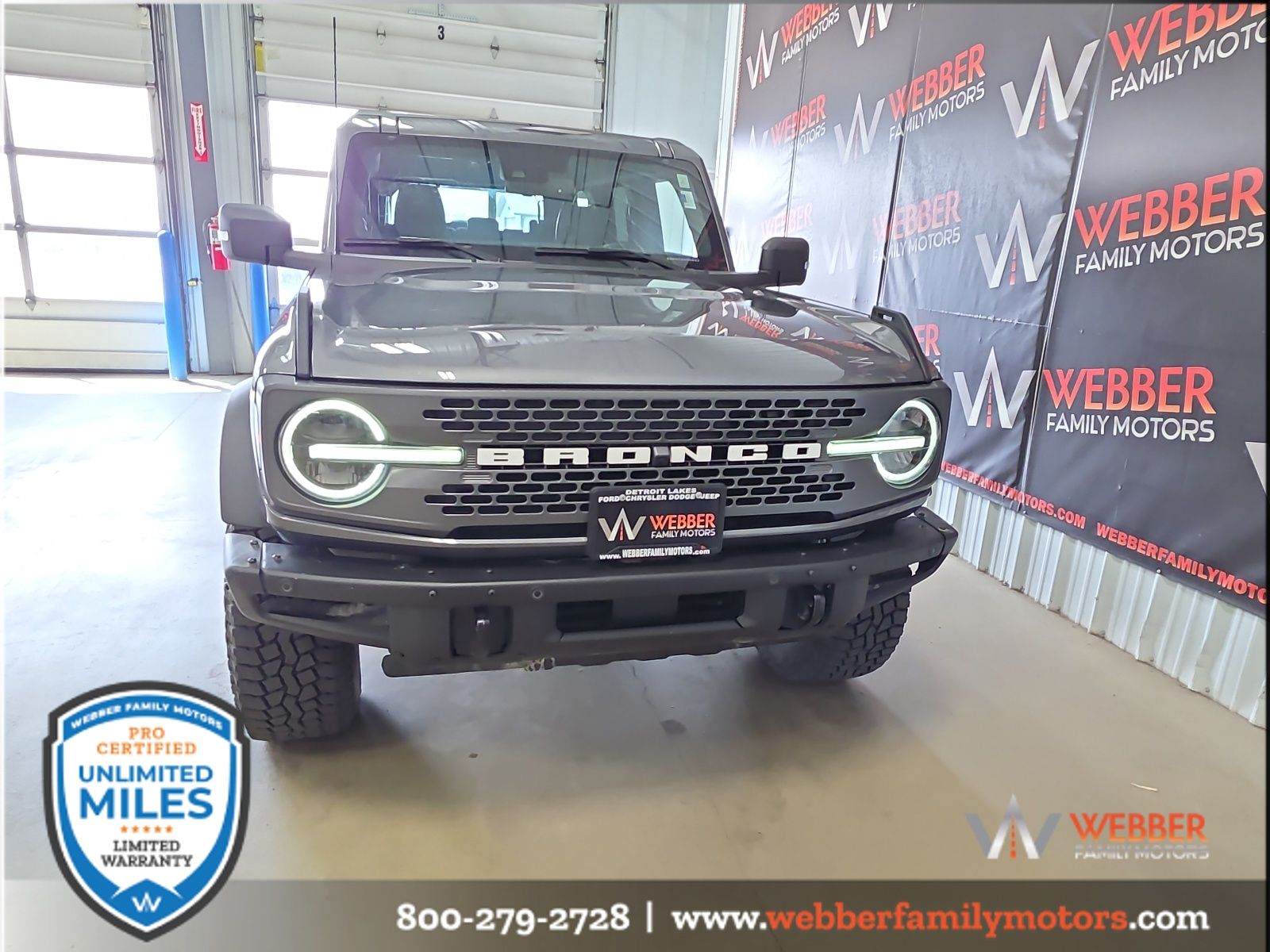 Used 2021 Ford Bronco Badlands with VIN 1FMEE5DP4MLA84741 for sale in Detroit Lakes, Minnesota