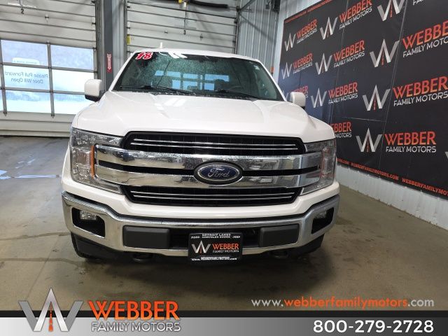 Used 2018 Ford F-150 Lariat with VIN 1FTFW1E51JKD26477 for sale in Detroit Lakes, Minnesota