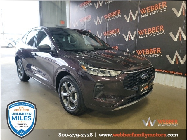 Used 2023 Ford Escape ST-Line with VIN 1FMCU9MNXPUA76285 for sale in Detroit Lakes, Minnesota