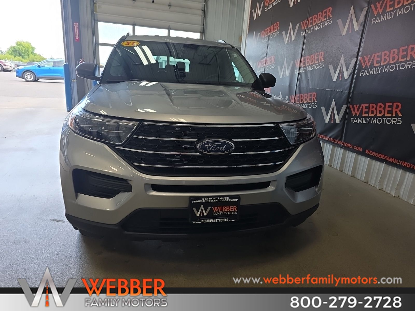 Used 2021 Ford Explorer XLT with VIN 1FMSK8DH8MGA62479 for sale in Detroit Lakes, Minnesota