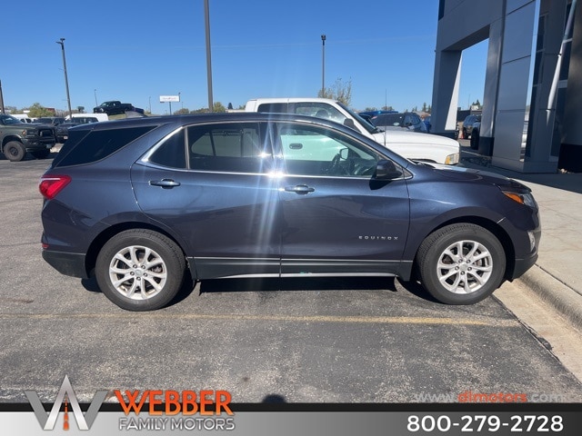 Used 2018 Chevrolet Equinox LT with VIN 3GNAXJEV0JS538211 for sale in Detroit Lakes, Minnesota