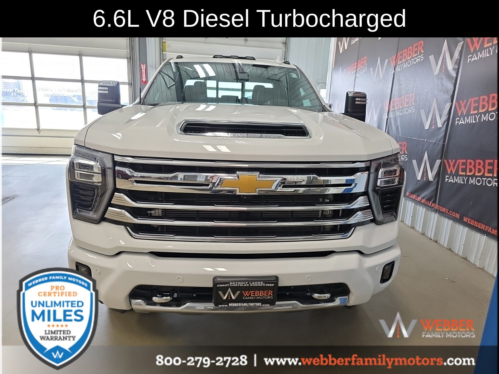 Used 2024 Chevrolet Silverado 3500HD High Country with VIN 2GC4YVEY2R1116355 for sale in Detroit Lakes, Minnesota