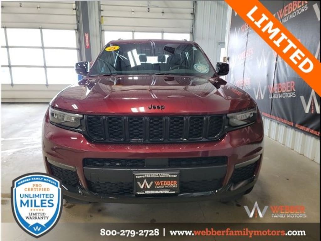 New 2025 Jeep Grand Cherokee L LIMITED 4X4 Sport Utility