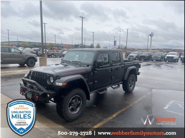 Used 2023 Jeep Gladiator Rubicon with VIN 1C6JJTBG9PL555154 for sale in Detroit Lakes, Minnesota