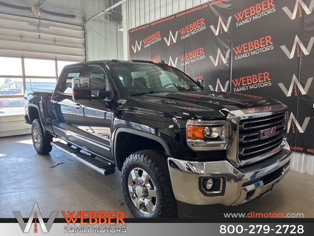 Used 2017 GMC Sierra 2500HD SLT with VIN 1GT12TEG8HF154941 for sale in Detroit Lakes, Minnesota