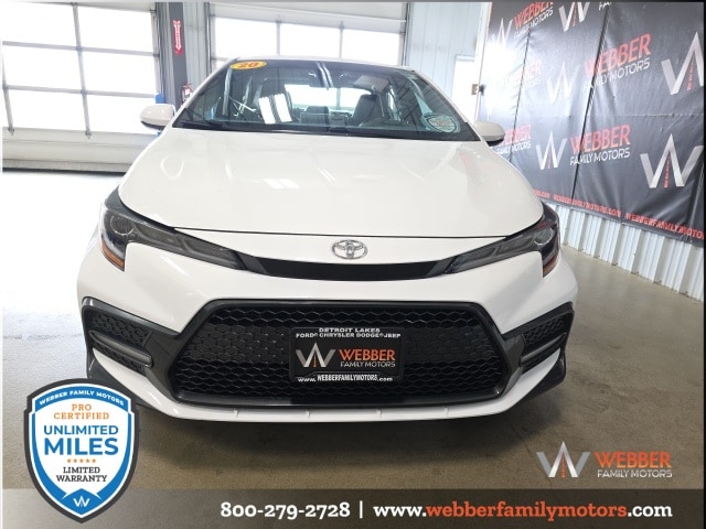 Used 2020 Toyota Corolla XSE with VIN 5YFT4RCE6LP007087 for sale in Detroit Lakes, Minnesota