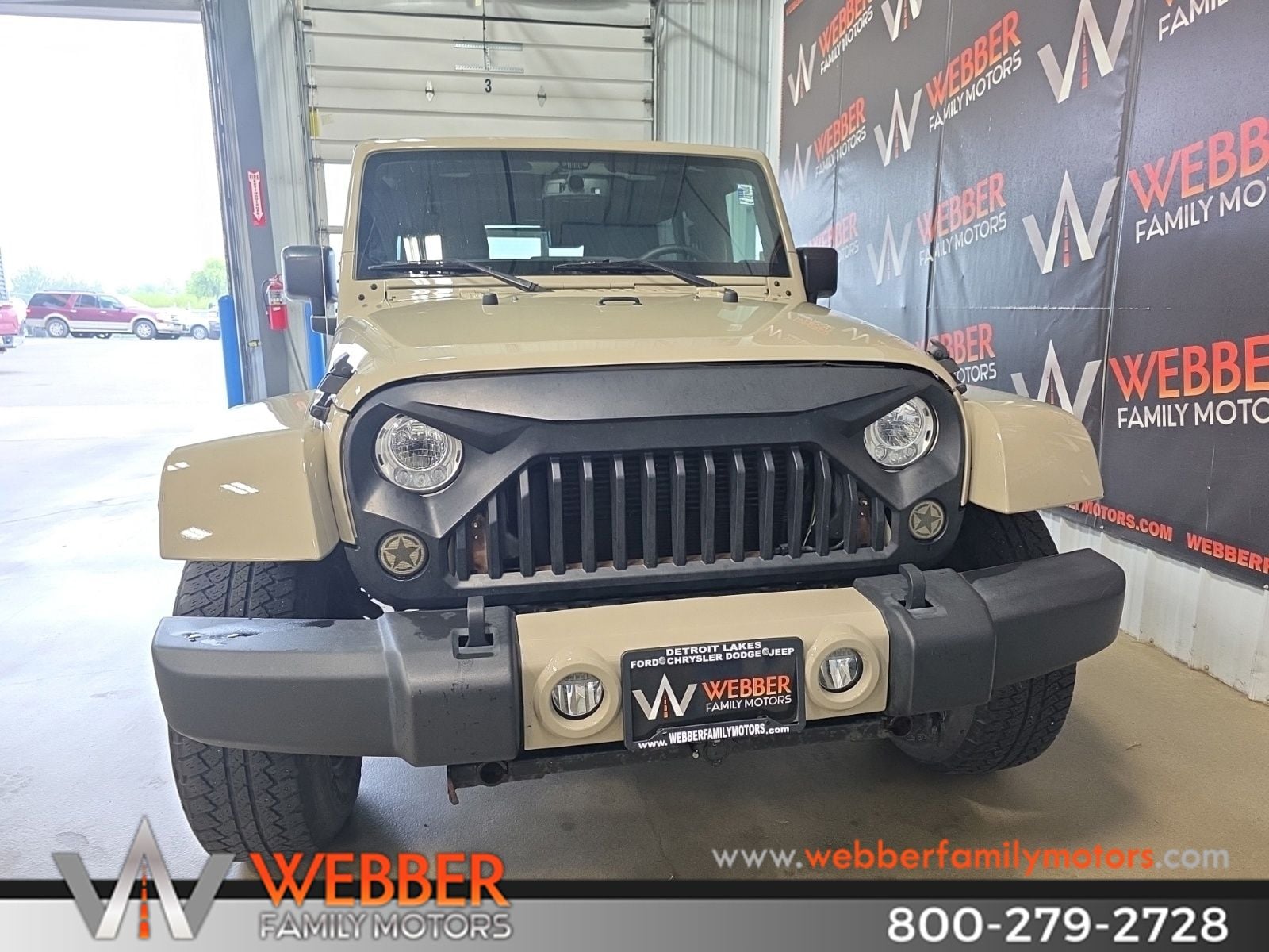 Used 2017 Jeep Wrangler Unlimited Sahara with VIN 1C4BJWEG7HL655958 for sale in Detroit Lakes, Minnesota