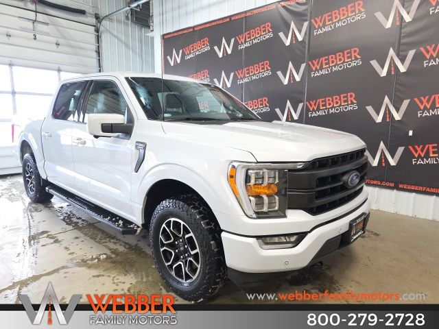 Used 2022 Ford F-150 Lariat with VIN 1FTEW1EPXNKE03575 for sale in Detroit Lakes, Minnesota