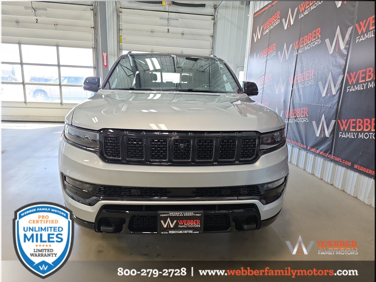 Used 2023 Jeep Grand Wagoneer Series III with VIN 1C4SJVGP8PS563379 for sale in Detroit Lakes, Minnesota