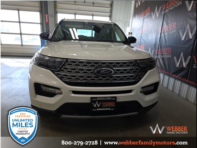 Used 2020 Ford Explorer Limited with VIN 1FMSK8FH3LGC59443 for sale in Detroit Lakes, Minnesota