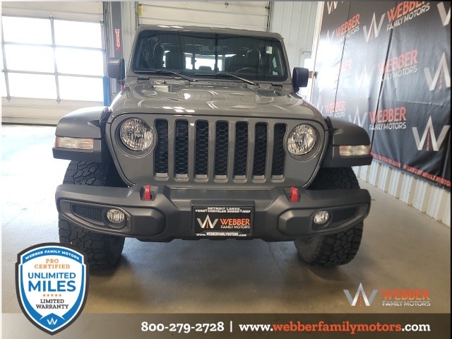 Used 2021 Jeep Gladiator Rubicon with VIN 1C6JJTBG0ML506274 for sale in Detroit Lakes, Minnesota