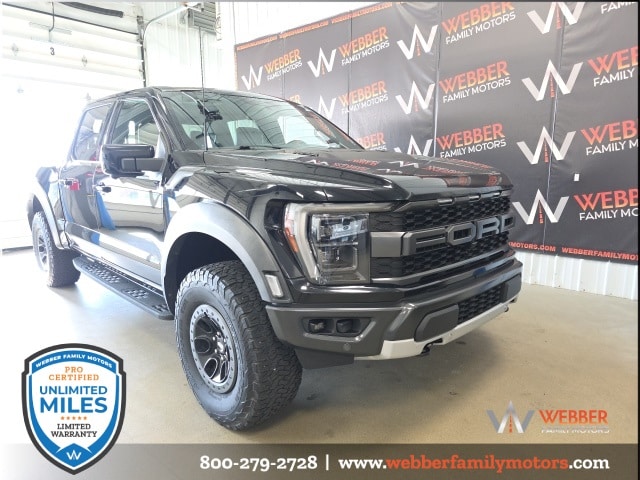 Used 2022 Ford F-150 Raptor with VIN 1FTFW1RG2NFC33025 for sale in Detroit Lakes, Minnesota